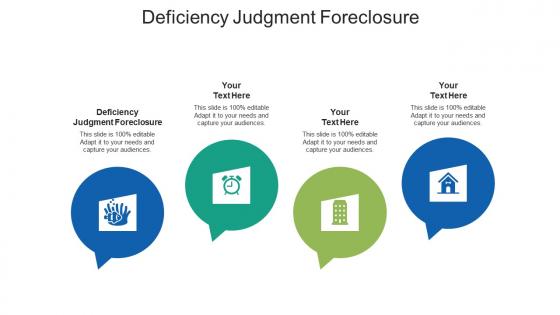 Deficiency judgment foreclosure ppt powerpoint presentation ideas topics cpb