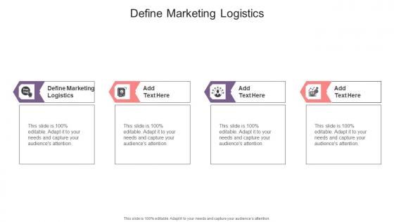 Define Marketing Logistics In Powerpoint And Google Slides Cpb
