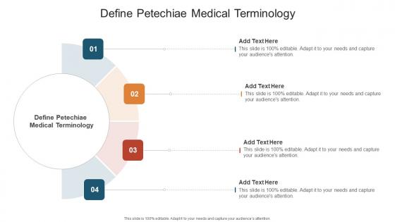 Define Petechiae Medical Terminology In Powerpoint And Google Slides Cpb