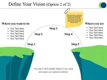 Define your vision ppt example file