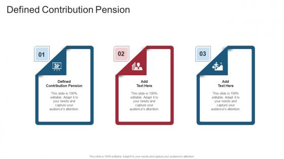 Defined Contribution Pension In Powerpoint And Google Slides Cpb