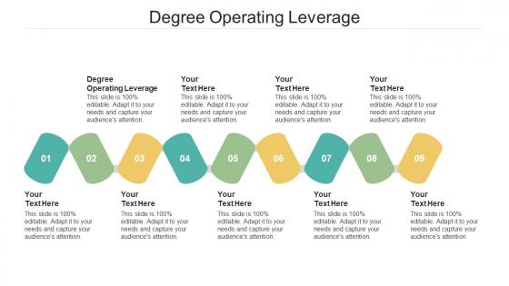 Degree Operating Leverage Ppt Powerpoint Presentation Infographic Template Shapes Cpb