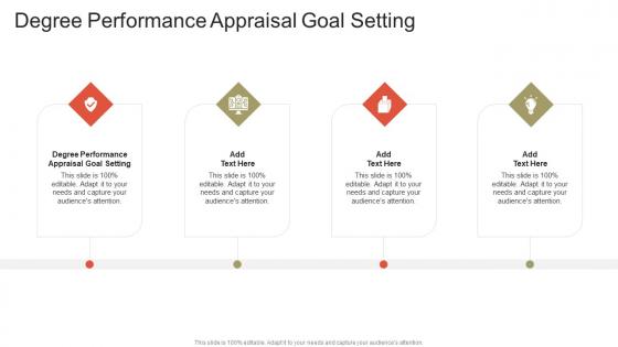 Degree Performance Appraisal Goal Setting In Powerpoint And Google Slides Cpb
