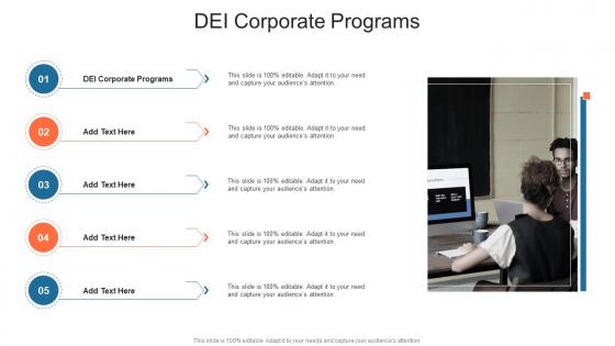 Dei Corporate Programs In Powerpoint And Google Slides Cpb