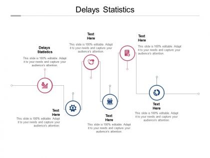 Delays statistics ppt powerpoint presentation pictures gallery cpb