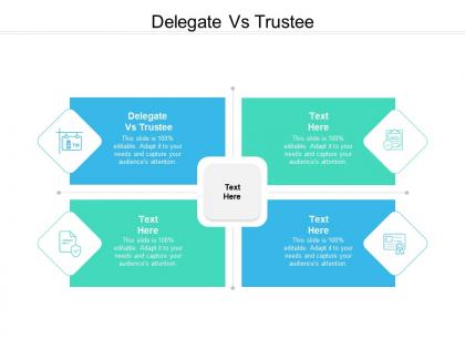 Delegate vs trustee ppt powerpoint presentation outline background cpb