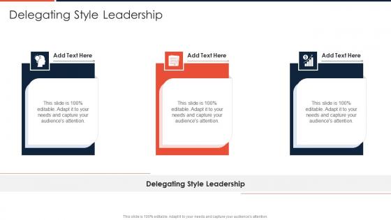 Delegating Style Leadership In Powerpoint And Google Slides Cpb