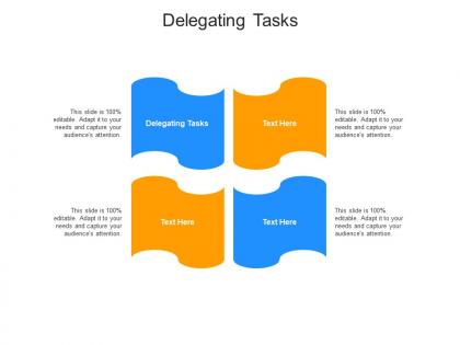 Delegating tasks ppt powerpoint presentation styles graphics design cpb