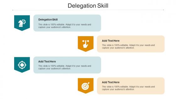 Delegation Skill Ppt Powerpoint Presentation Styles Portrait Cpb