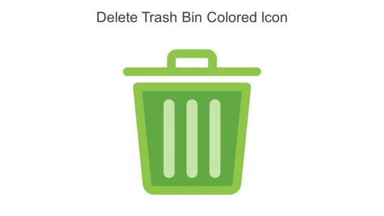 Delete Trash Bin Colored Icons In Powerpoint Pptx Png And Editable Eps Format