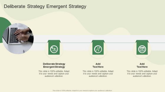 Deliberate Strategy Emergent Strategy In Powerpoint And Google Slides Cpb