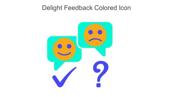 Delight Feedback Colored Icon In Powerpoint Pptx Png And Editable Eps Format