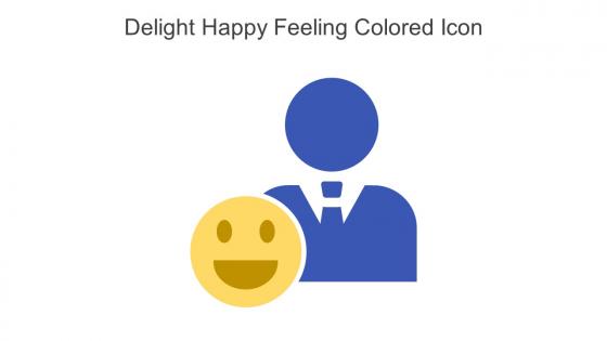 Delight Happy Feeling Colored Icon In Powerpoint Pptx Png And Editable Eps Format