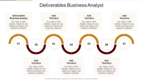 Deliverables Business Analyst In Powerpoint And Google Slides Cpb