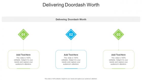 Delivering Doordash Worth In Powerpoint And Google Slides Cpb