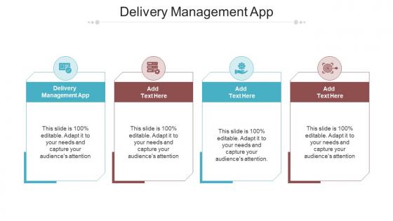 Delivery Management App In Powerpoint And Google Slides Cpb