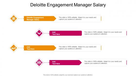 Deloitte Engagement Manager Salary In Powerpoint And Google Slides Cpb