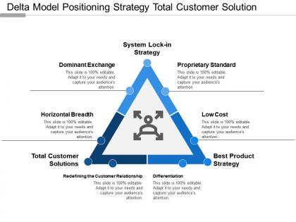 Delta model positioning strategy total customer solution
