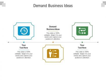 Demand business ideas ppt powerpoint presentation portfolio guide cpb