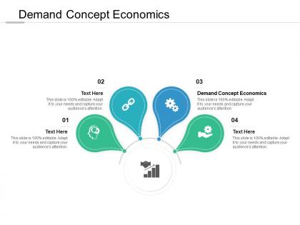 Demand concept economics ppt powerpoint presentation icon model cpb