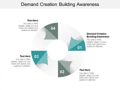 Demand creation building awareness ppt powerpoint presentation file templates cpb