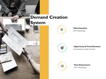 Demand creation system value innovation ppt powerpoint presentation gallery design inspiration