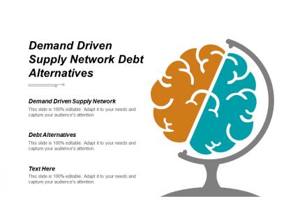 Demand driven supply network debt alternatives cpb