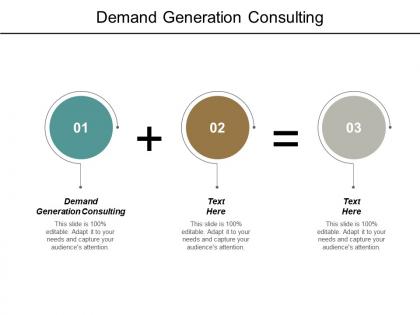 Demand generation consulting ppt powerpoint presentation outline grid cpb
