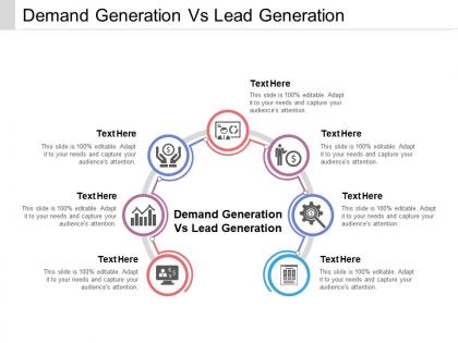Demand generation vs lead generation ppt powerpoint presentation ideas cpb