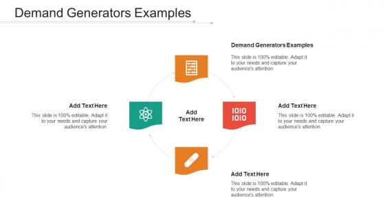 Demand Generators Examples Ppt Powerpoint Presentation Show Skills Cpb