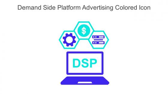 Demand Side Platform Advertising Colored Icon In Powerpoint Pptx Png And Editable Eps Format