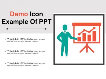 Demo icon example of ppt