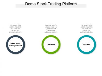 Demo stock trading platform ppt powerpoint presentation gallery visual aids cpb