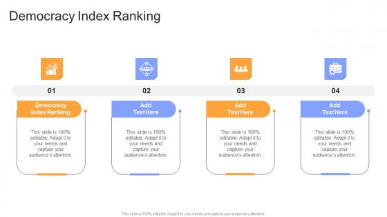 Democracy Index Ranking In Powerpoint And Google Slides Cpb