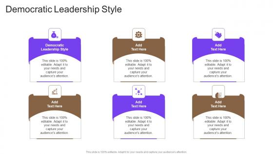 Democratic Leadership Style In Powerpoint And Google Slides Cpb