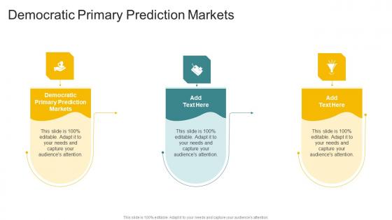 Democratic Primary Prediction Markets In Powerpoint And Google Slides Cpb