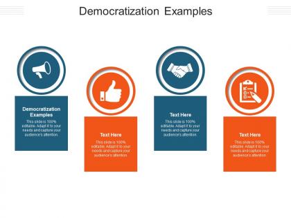 Democratization examples ppt powerpoint presentation professional designs download cpb