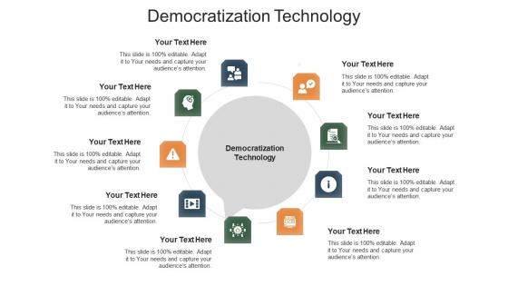 Democratization technology ppt powerpoint presentation slides example cpb