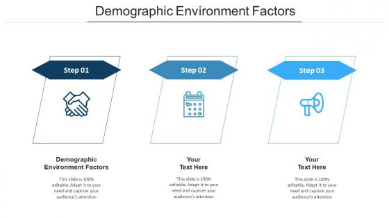 Demographic environment factors ppt powerpoint presentation outline show cpb