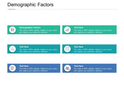 Demographic factors ppt powerpoint presentation pictures backgrounds cpb
