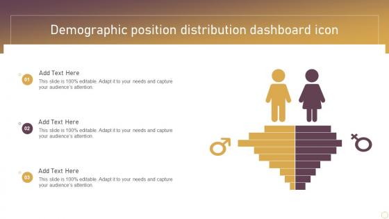 Demographic Position Distribution Dashboard Icon