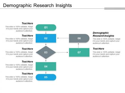Demographic research insights ppt powerpoint presentation icon file formats cpb