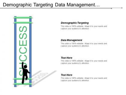 Demographic targeting data management techniques development performance review cpb