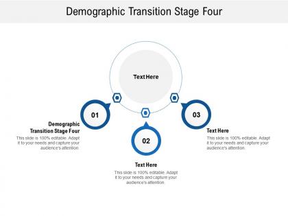 Demographic transition stage four ppt powerpoint presentation infographic template influencers cpb
