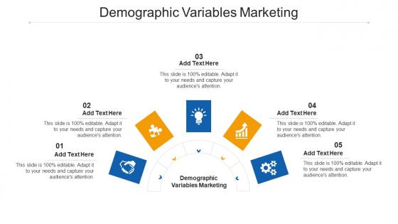 Demographic Variables Marketing Ppt Powerpoint Presentation Professional Background Cpb