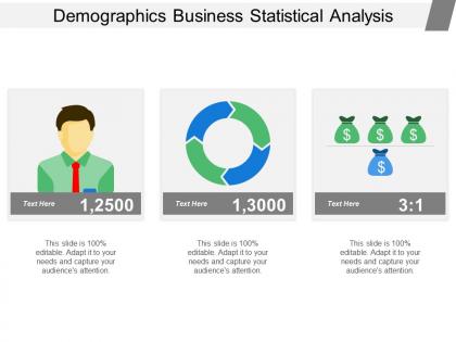Demographics business statistical analysis