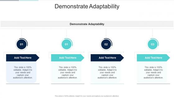 Demonstrate Adaptability In Powerpoint And Google Slides Cpb