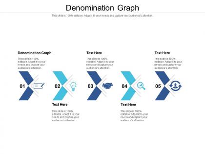Denomination graph ppt powerpoint presentation styles shapes cpb