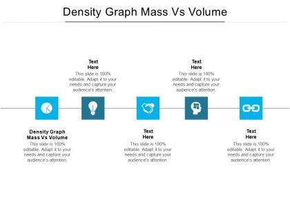 Density graph mass vs volume ppt powerpoint presentation summary graphics tutorials cpb