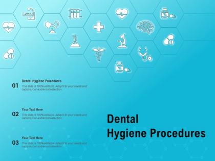 Dental hygiene procedures ppt powerpoint presentation styles graphic tips